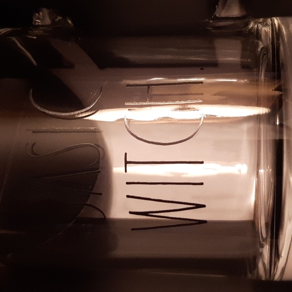 RAE DUNN BASIC WITCH CLEAR GLASS MUG - Picture 4 of 5